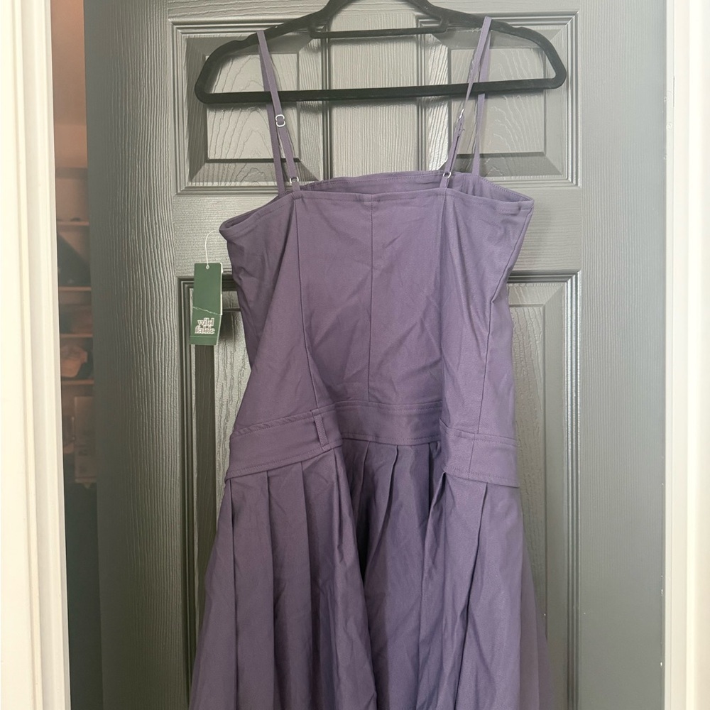 Wild Fable Purple Midi Dress